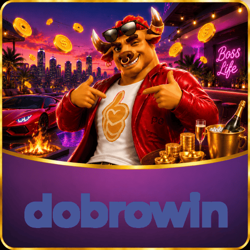 dobrowin Logo - Bônus de Cadastro